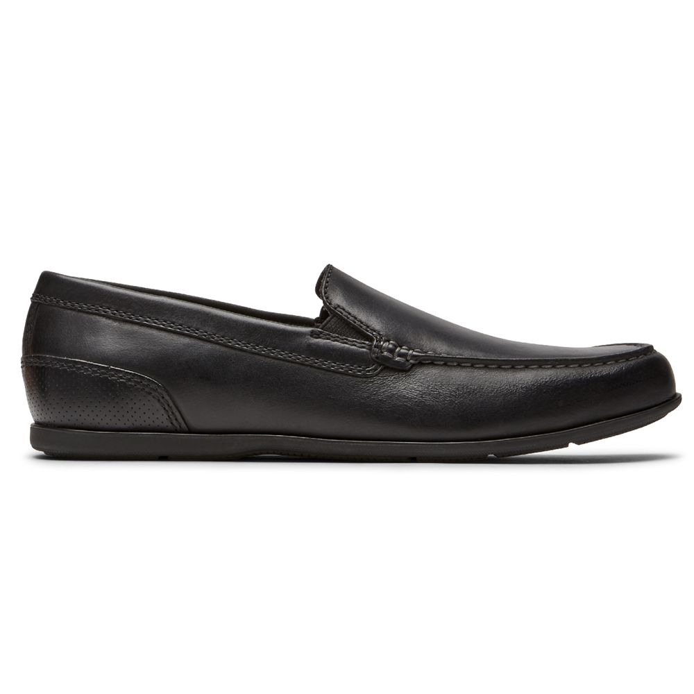 Slip-Ons Homem Rockport Malcom Venetian Pretas,Portugal HDOVE-5038